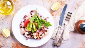 Ahtapot Salatası