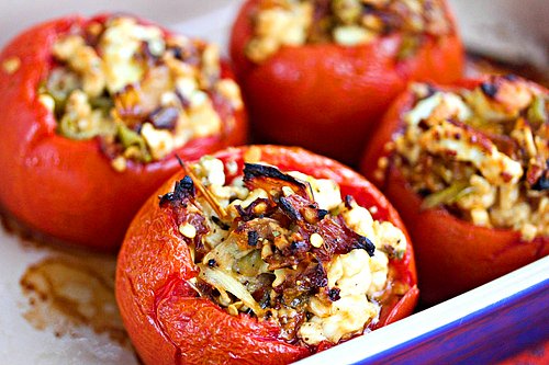 Balıklı Domates Dolması