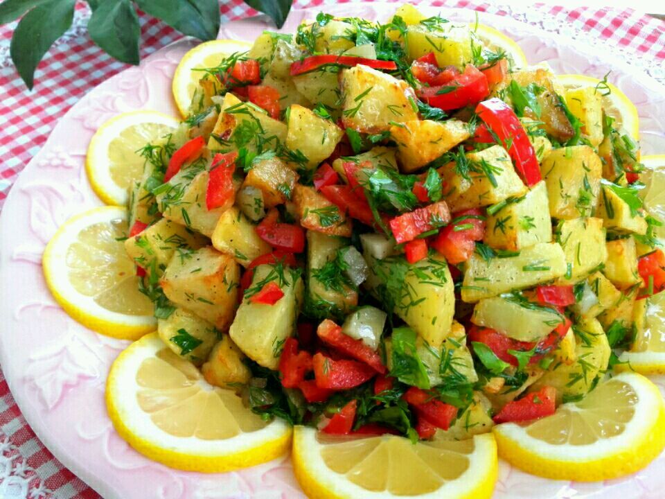 Patatesli Yaz Salatası
